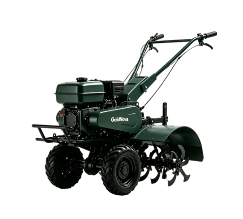 Hot Sale 12HP Diesel Walking Tractor Walk Behind Rotary Tiller Cultivator with Gearbox for Farm & Paddy Field Cultivation