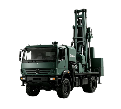 300m Water Well Drill Rig Car Drilling Rig Borehole Truck High Efficiency Mine Water Well Drilling Machine Truck