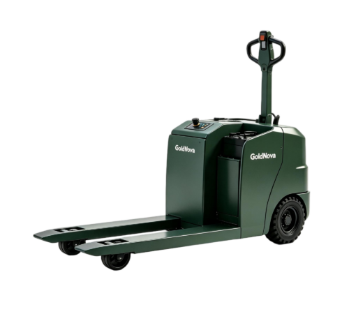 Woerkai 2000kg Heavy Duty Outdoor Off-Road Electric Pallet Stacker 3000mm Lifting Height Extended Outriggers Industrial Grade