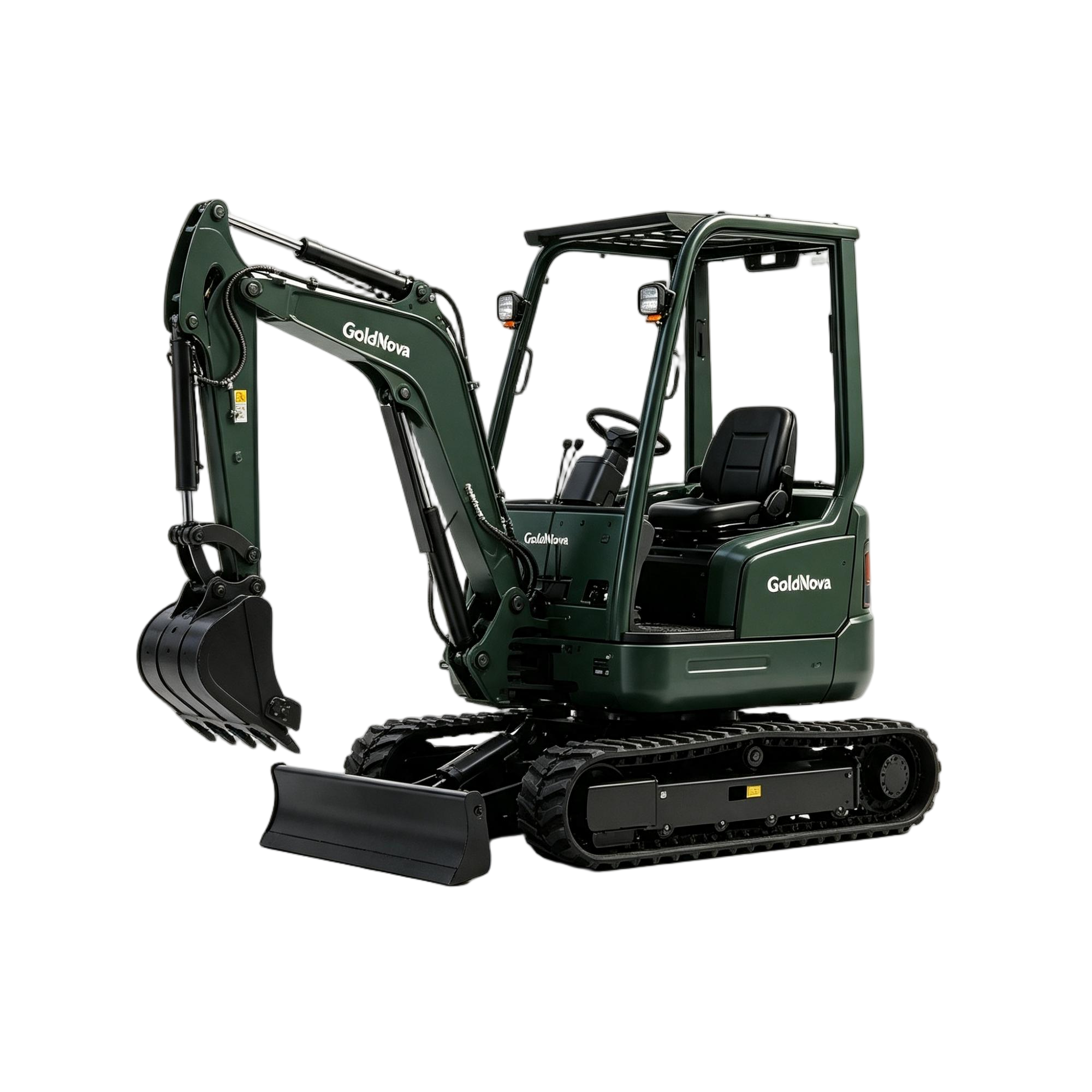 1.5 Ton Mini Excavator 1.5 Ton Kubota Engine Digger Chinese Small Excavator Machine - Image 5
