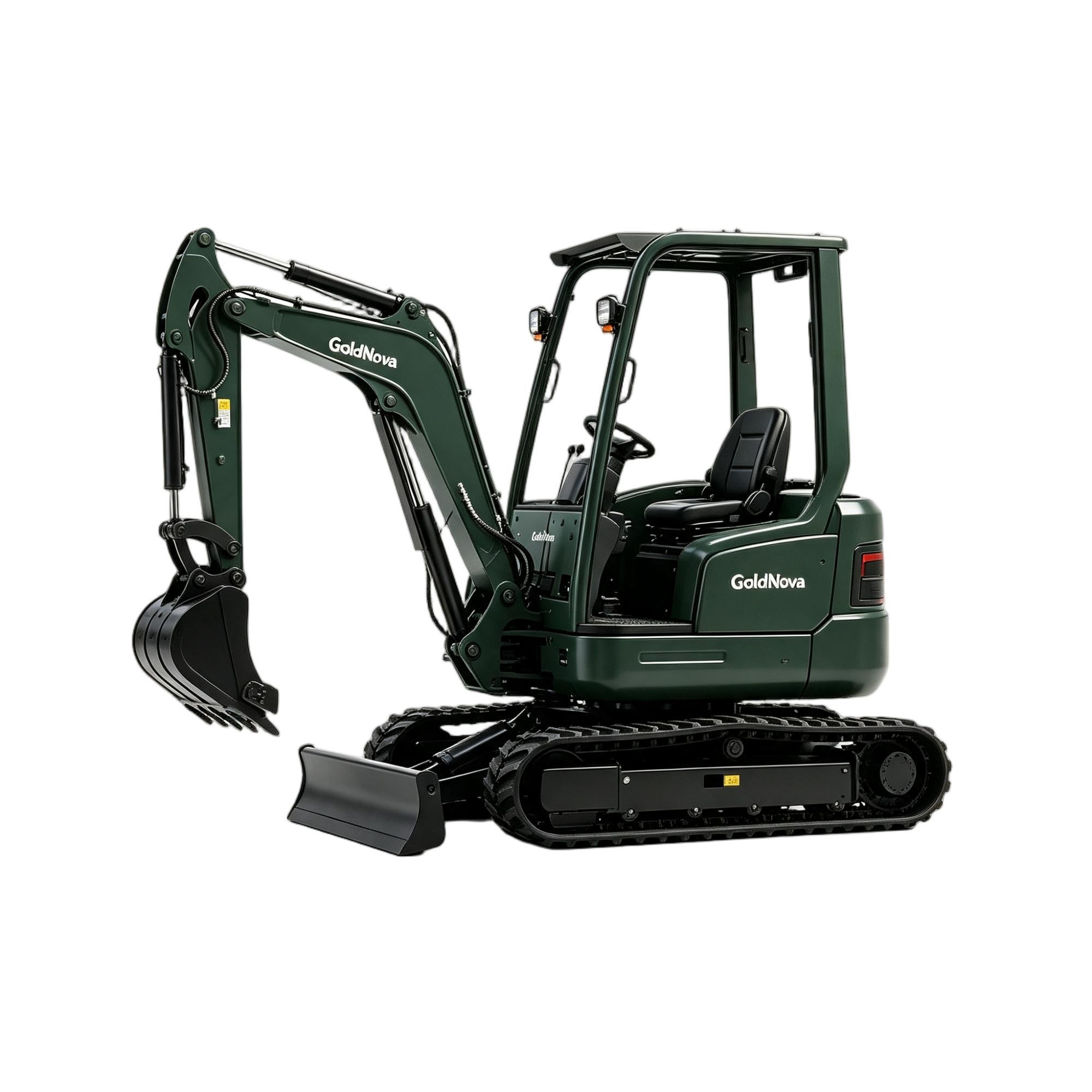 1.5 Ton Mini Excavator 1.5 Ton Kubota Engine Digger Chinese Small Excavator Machine - Image 3