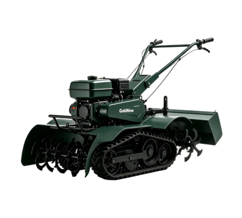Multi-Purpose Earthworks Mini Rotary Tiller with Quick-Attach System High Working Efficiency for Golf Course Farm Construction