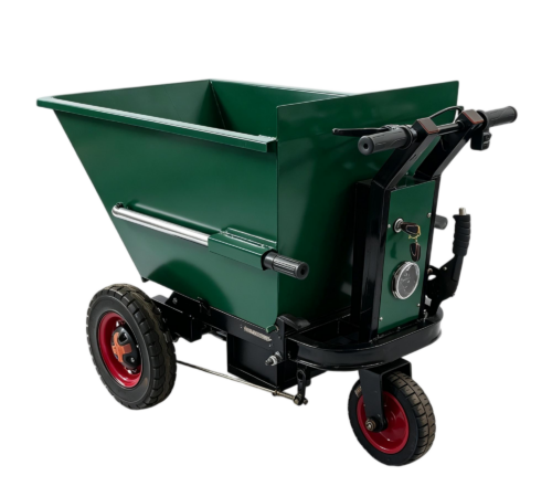 1000kg Electric Dump Tricycle Battery Powered Mini Cargo Dumper for Mining Construction and Engineering Sites